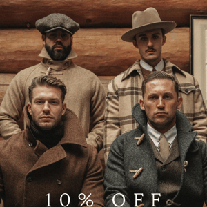 10% off Outerwear | Selected styles, Limited time only.