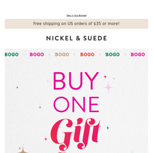 Buy One Gift One FREE