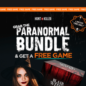 Paranormal Bundle disappears soon 👻