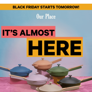 Get ready to shop Black Friday!
