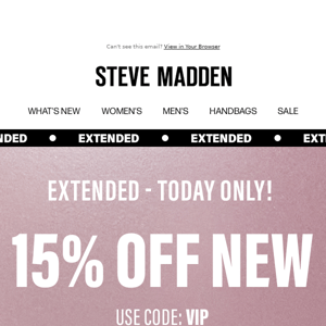 VIP SALE EXTENDED. 1 More Day 🙌