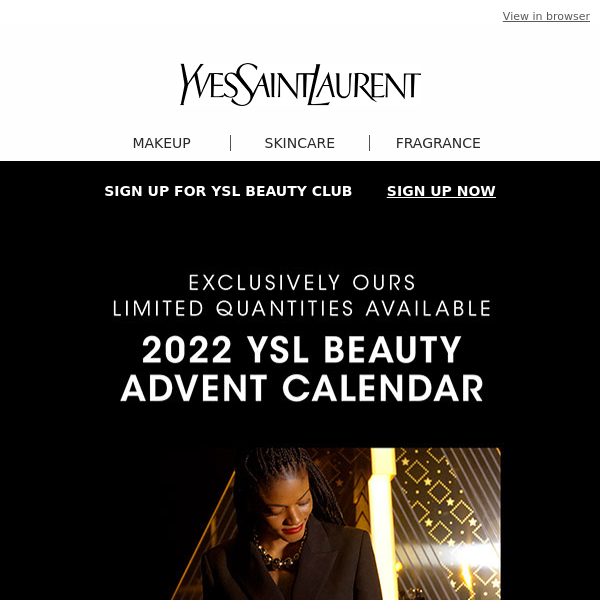 YVES SAINT LAURENT YSL Beauty Holiday Advent Calendar