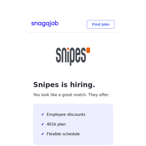 Snipes is Hiring Near You