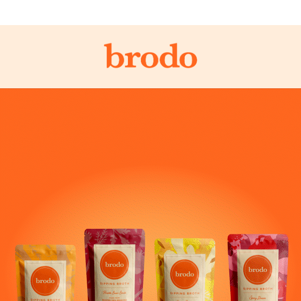 Surprise! 🎉 Brodo is Now Ready for your Pantry!