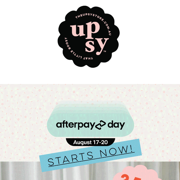 25% Off Storewide 🥳 | AfterPay SALE STARTS NOW