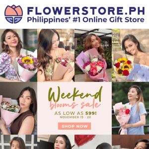 Fresh blooms for your weekend date! 💐