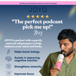 Get Jay’s Podcast Pick Me Up!⚡