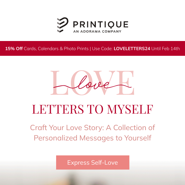 Love Letters to Myself: Create Moments of Self-Love with Printique