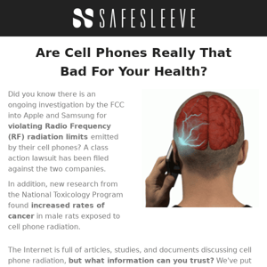 🤔 Are cell phones really that bad for your health?