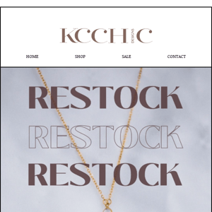 RESTOCK!!! 😱😱