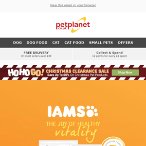 Life's Better With Great Deals On IAMS Pet Food