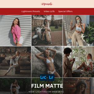 New Presets Released: Film Matte