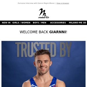 The Champion is Back 🏅 Giarnni Returns to Milano!