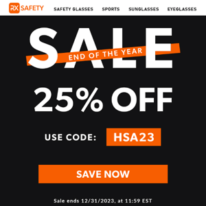 Gear Up with 25% Off