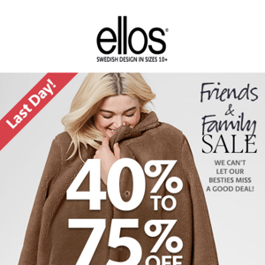 🛑Ending Soon: The Friends & Family Sale