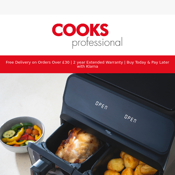 Have you seen our latest air fryer?