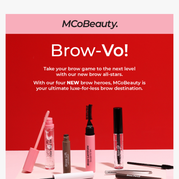 PSA: Brow newness inside!