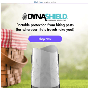 Have DynaShield®, Will Travel