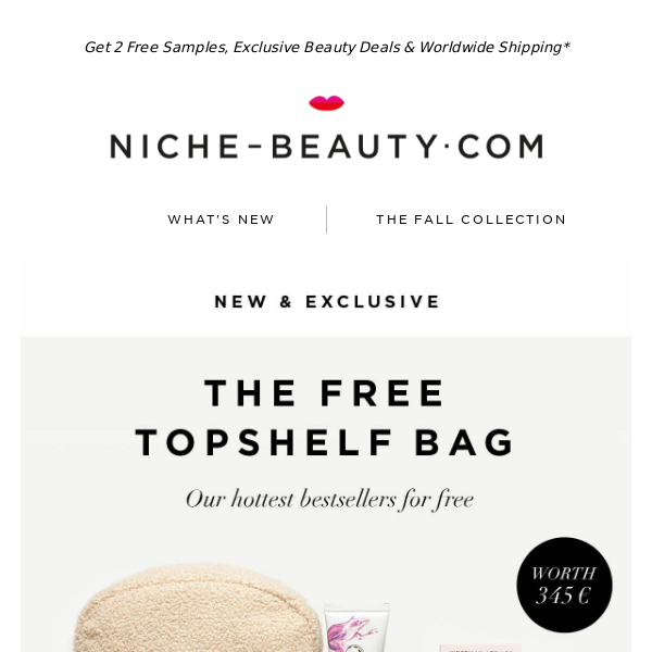 The FREE Topshelf Bag - Get it while you can!