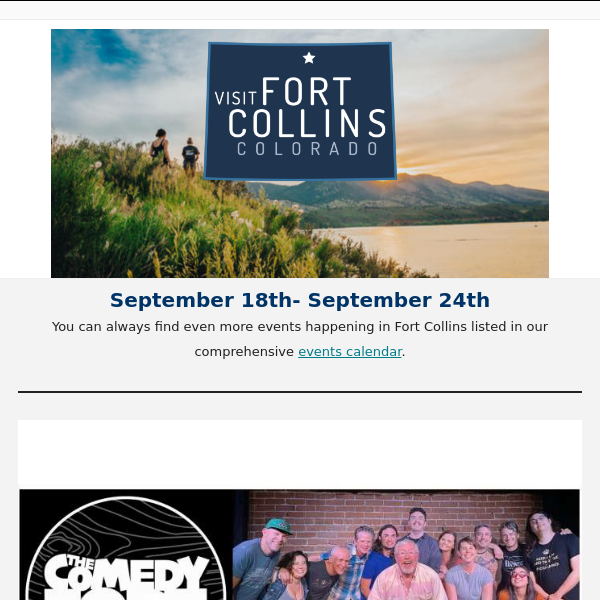 Your Fort Collins Weekly Happenings