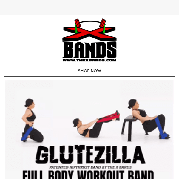 Your Glutes will Thank You: Glutezilla Band 🍑