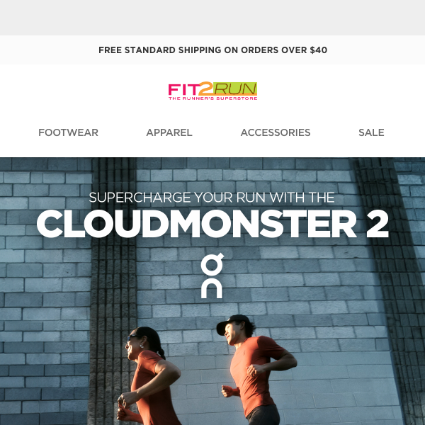 Experience the NEW On Cloudmonster 2