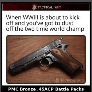 PMC 45ACP Battle Packs