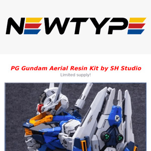 PG 1/60 Gundam Aerial from SH Studio | Motor Nuclear | Aether Studio