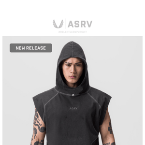 New Release // Tech Essential™ Cutoff Hoodie