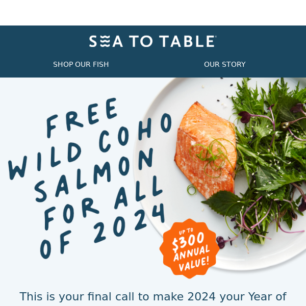 Last Call for Free Coho!