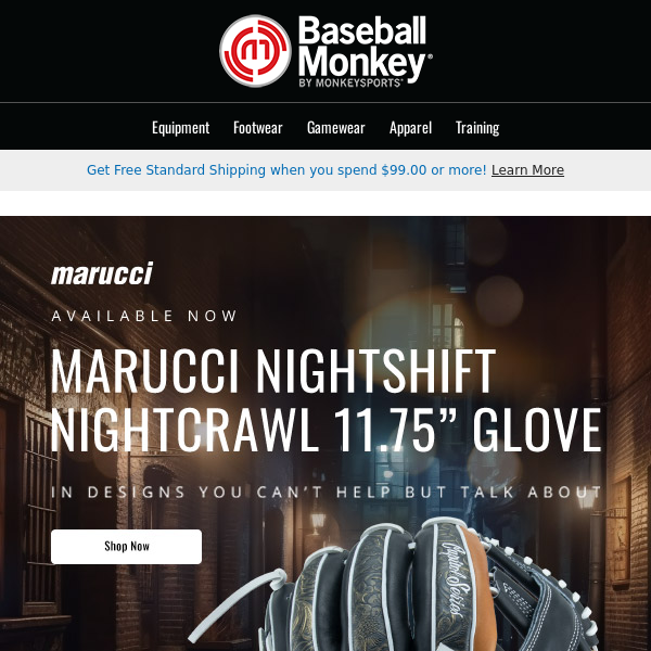 Dominate the Diamond: ⚾ Marucci Nightshift Nightcrawl Glove Has Arrived! 💥