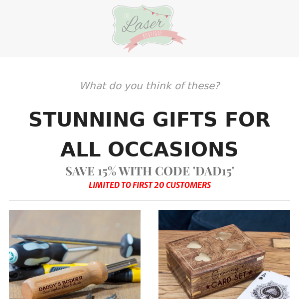 ❤  Stunning Gifts for that special Person