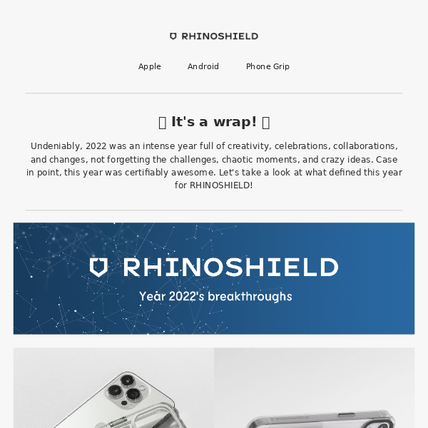 💥 2023: a RHINOSHIELD recap 👀 - Rhino Shield