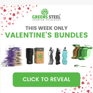 Valentine's bundles have landed 🚀