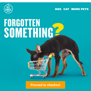 You left something in your cart!