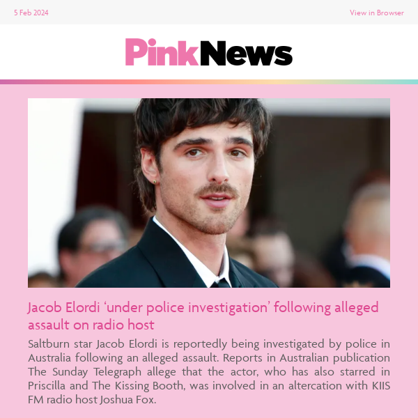 🚨 Jacob Elordi is 'under police investigation' 🫢