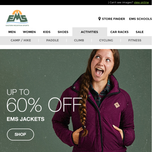 Up to 60% OFF EMS Jackets