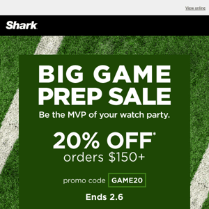 Big savings before the Big Game.