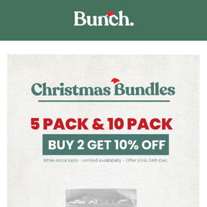 Christmas Bundles are back! 🎅
