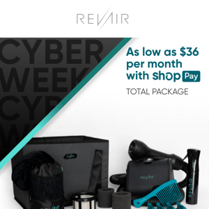 Get New RevAir + Customer Favs for less than $36 per month