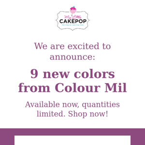 New Colors from Colour Mill available Now!🎨
