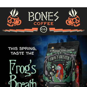 Taste the Frog's Breath This Spring!