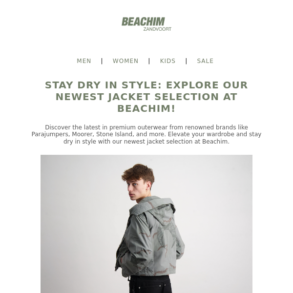 STAY DRY IN STYLE: EXPLORE OUR NEWEST JACKET SELECTION AT BEACHIM!INTRODUCING NANUSHKA & IRO: YOUR NEW FAVORITE FASHION OBSESSIONS!