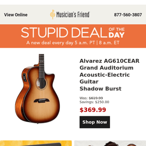 Stupid Deal of the Day now available!