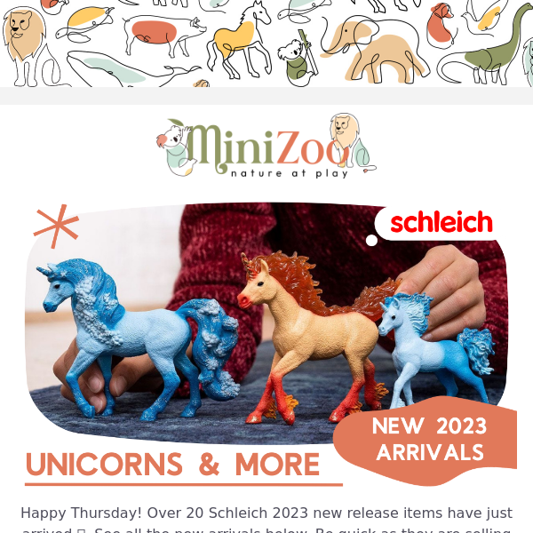 NEW Schleich Unicorns, Dinos & More! 🦄