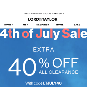 THE 4th of July sale you’ve been waiting for ⌛