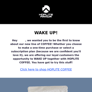 HOPLITE COFFEE! The Best Based Coffee In The World!