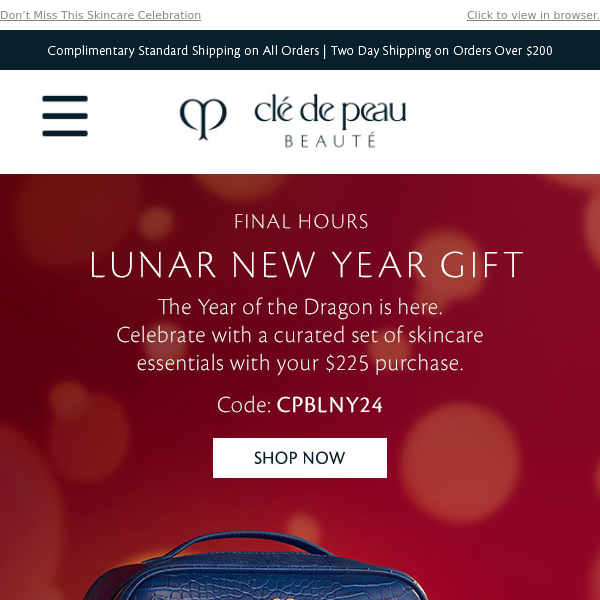 Final Hours For Your Lunar New Year Gift