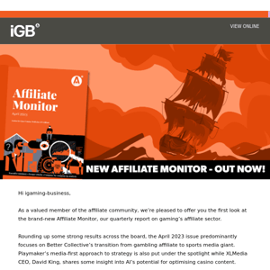 Read our brand-new quarterly report - Affiliate Monitor