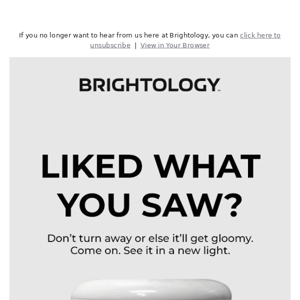 Brightology Lights Are Selling Out Quick